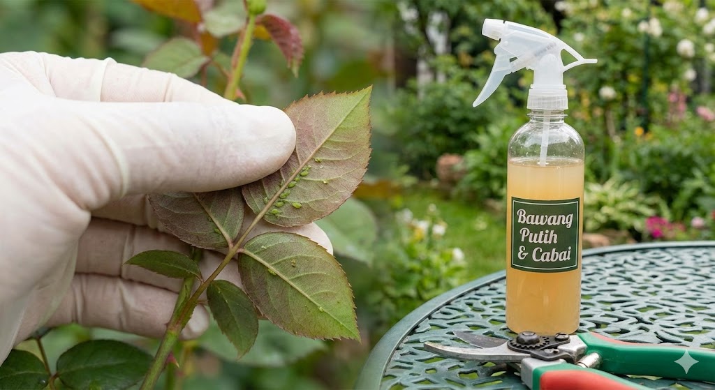 mengatasi hama dan penyakit umum di kebun