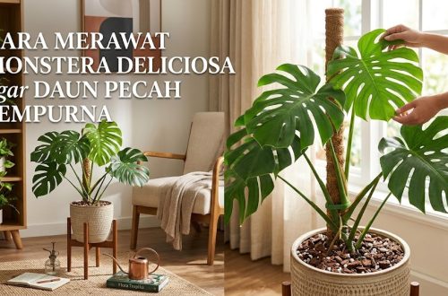 cara merawat monstera