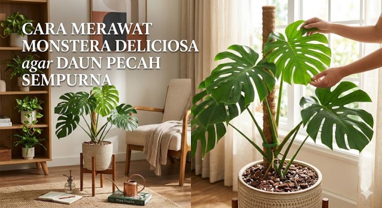 cara merawat monstera
